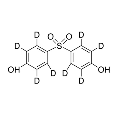 Bisphenol S (2,2′,3,3′,5,5′,6,6′-D₈, 98%) 100 µg/mL in methanol-OD