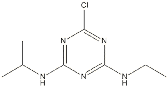 atrazine structure