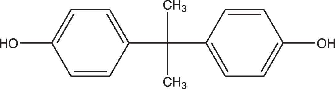 bisphenol A structure