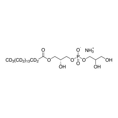 1-Palmitoyl-2-lyso-S𝑁-glycero-3-phosphoglycerol NH4+ (palmitoyl-D₃₁, 97%; 50-60% AT α carbon)